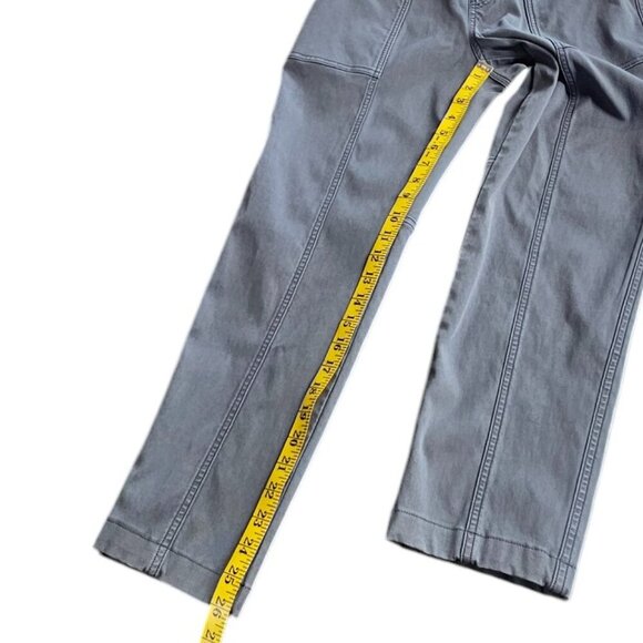 SPANX Stretch Twill Straight Leg Pant, Hazy Blue Gray, Shaping, Size Small - Picture 5 of 12